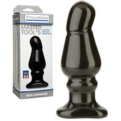 Titanmen Master Tool #5 Black Angled Wide Probe Adult Toy