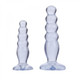 Crystal Jellies Anal Delight Trainer Kit Butt Plugs Clear Best Sex Toys