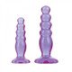 Crystal Jellies Anal Delight Trainer Kit Purple by Doc Johnson - Product SKU CNVNAL -45790