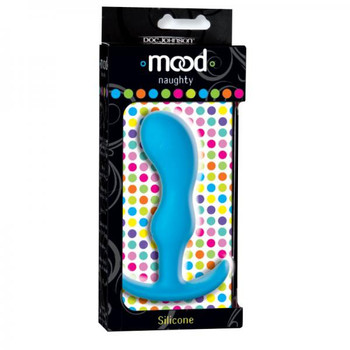 Mood - Naughty 2 - Small Blue Silicone Butt Plug Sex Toys