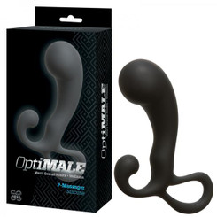Optimale P-Massager Black by Doc Johnson