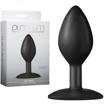 Platinum Premium The Minis Spade Medium Black Best Sex Toys