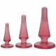 Crystal Jellies Anal Initiation Kit Pink by Doc Johnson - Product SKU CNVNAL -56943