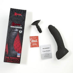 Kink The Perfect P-Spot Cock 9 inches Black Dildo Adult Toys