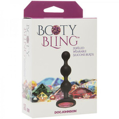 Booty Bling Beads Pink Adult Sex Toy