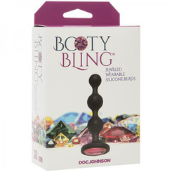 Booty Bling Beads Pink by Doc Johnson