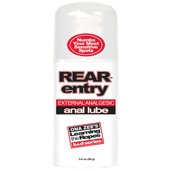 Ona Zees Rear Entry Desensitizing Anal Lube 3.4oz. by Doc Johnson