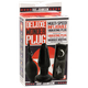 Deluxe Wonder Plug Inflatable Vibrating Black by Doc Johnson