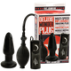 Deluxe Wonder Plug Inflatable Vibrating Black by Doc Johnson - view 4