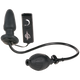 Deluxe Wonder Plug Inflatable Vibrating Black by Doc Johnson - Product SKU CNVNAL -4339