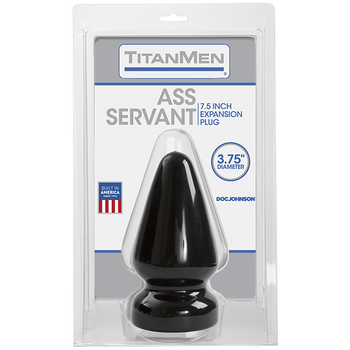 Ass Servant Plug - Black Adult Sex Toy