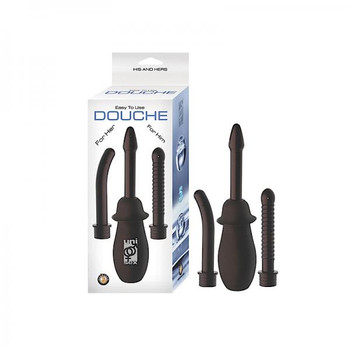 Douche For Her For Him Black by NassToys