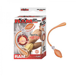 Ram Anal Balloon Pump Beige Adult Sex Toy