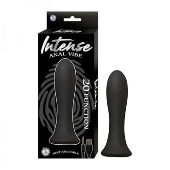 Intense Anal Vibe - Black Sex Toy