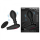 Decadence Pumped Expanding Plug With Remote Control Black Adult Toys