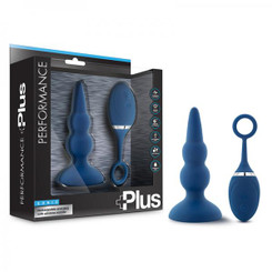 Performance Plus - Sonic - Rechargeable Anal Plug - Blue Best Sex Toy