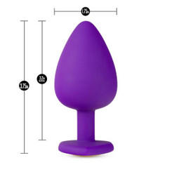 Temptasia - Bling Plug Large - Purple Best Adult Toys