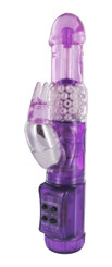 The Contempo Rabbit Vibrator - Purple Sex Toy For Sale