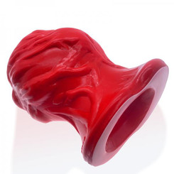 Oxballs Pighole Squeal Ff Veiny Hollow Plug Red by Blue Ox Designs, Oxballs