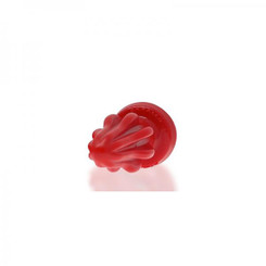 Oxballs Airhole-1 Finned Buttplug Silicone Small Red Sex Toys