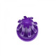 Oxballs Airhole-2 Finned Buttplug Silicone Medium Eggplant Adult Toy