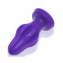 Oxballs Airhole-ff Finned Buttplug Silicone Eggplant by Blue Ox Designs, Oxballs