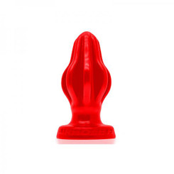 Oxballs Airhole-ff Finned Buttplug Silicone Red by Blue Ox Designs, Oxballs