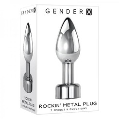 Gender X Rockin&#039; Metal Plug Best Sex Toy