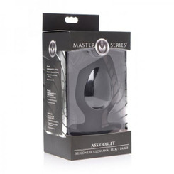 Anal Goblet Silicone Hollow Anal Plug-large by XR LLC