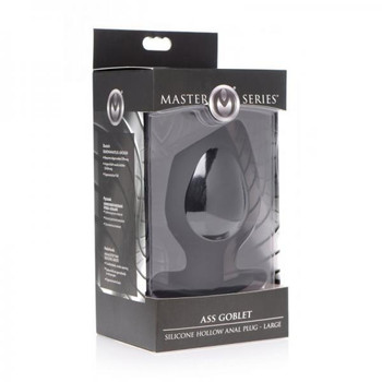 Anal Goblet Silicone Hollow Anal Plug-large by XR LLC