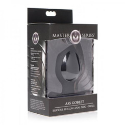Anal Goblet Silicone Hollow Anal Plug-small by XR LLC