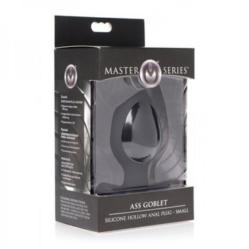 Anal Goblet Silicone Hollow Anal Plug-small by XR LLC