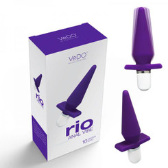 Vedo Rio Anal Vibe Into You Indigo by Savvy Co.