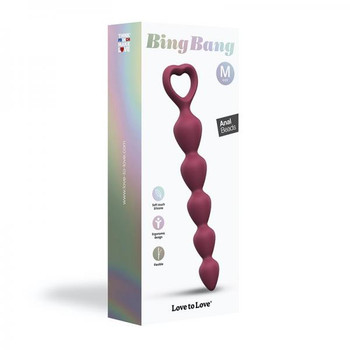 Love To Love Bing Bang Medium Prune by Lovely Planet USA