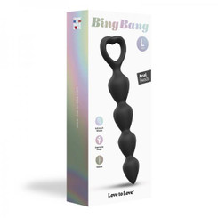 Love To Love Bing Bang Large Noir by Lovely Planet USA