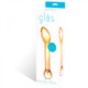 Glas Honey Dripper Anal Slider Glass Probe by Electric Eel Inc