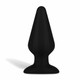 Hustler Anal Silicone Butt Plug 6 inches Black by Electric Eel Inc - Product SKU CNVNAL -52262