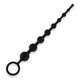 All About Anal Silicone Anal Beads 9 Balls Black by Electric Eel Inc - Product SKU CNVNAL -56334
