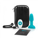 B-Vibe Petite Anal Teal Blue Butt Plug by COTR Inc. - view 2