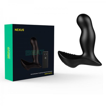 Nexus Beat Remote Control Prostate Thumper Black Adult Toy