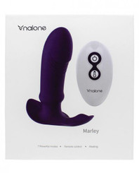 Femmefunn Marley Remote Vibrating Plug Purple Best Sex Toys