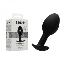 Sono No. 89 - Self Penetrating Butt Plug - Black Best Sex Toy