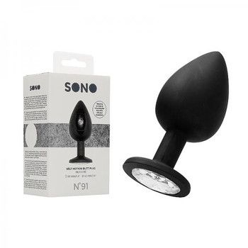 Sona N0. 91 - Self Penetrating Butt Plug - Black Best Sex Toys