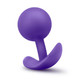 Luxe Wearable Vibra Plug Purple by Blush Novelties - view 3