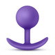 Luxe Wearable Vibra Plug Purple by Blush Novelties - Product SKU CNVEF -EBL -11801