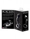 Icicles No 46 Glass Butt Plug Black Adult Sex Toy