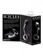 Icicles No 46 Glass Butt Plug Black by Pipedream Products