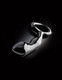 Icicles No 46 Glass Butt Plug Black by Pipedream Products - view 3