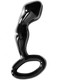 Icicles No 46 Glass Butt Plug Black by Pipedream Products - view 2