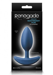 Renegade Heavyweight Plug Medium Blue Best Sex Toy